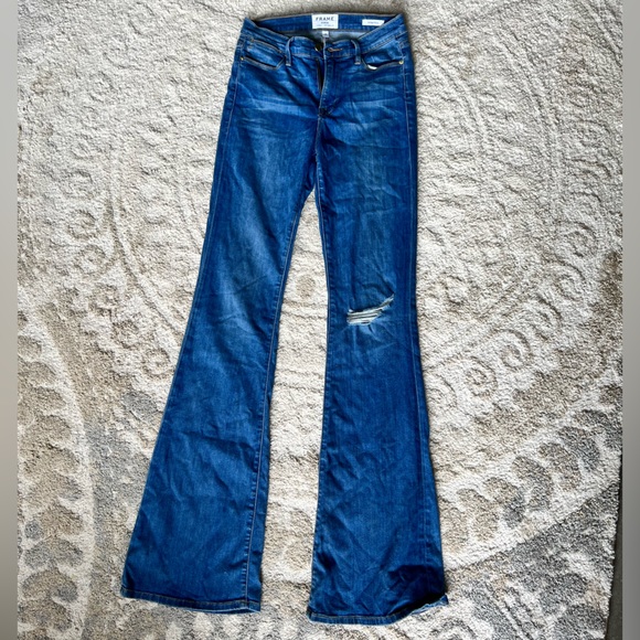 FRAME Le High easy high rise flare jeans 28 - Picture 1 of 3